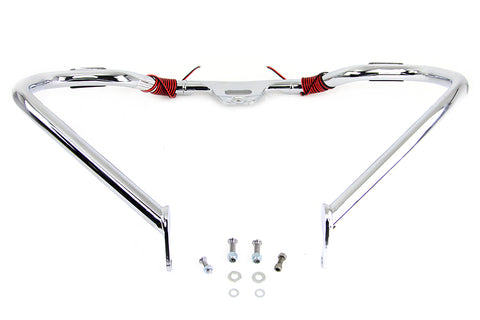 Chrome Front Turn Signal Highway Bar - V-Twin Mfg.