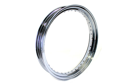 19  x 3.00  Drop Center Steel Rim Chrome - V-Twin Mfg.