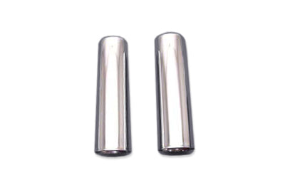 Chrome Shock Spring Cover Set - V-Twin Mfg.