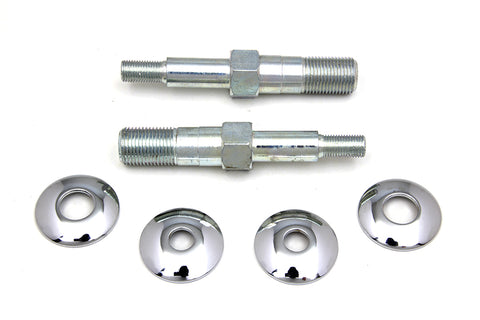 Lower Rear Shock Stud Kit Zinc - V-Twin Mfg.