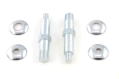 Lower Rear Shock Stud Kit Zinc - V-Twin Mfg.