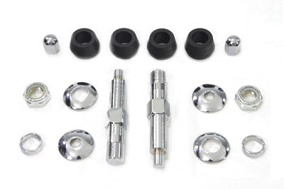 Chrome Lower Rear Shock Stud Kit - V-Twin Mfg.