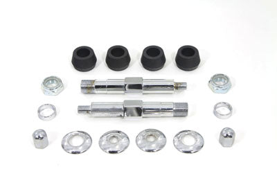 Chrome Upper Rear Shock Stud Kit - V-Twin Mfg.