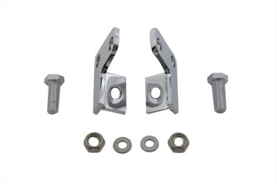 Rear Shock Lowering Kit Chrome - V-Twin Mfg.