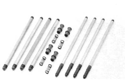 Colony Solid Pushrod Kit with Adapters - V-Twin Mfg.