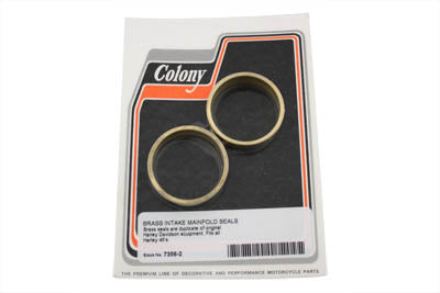 Brass Manifold Seals - V-Twin Mfg.