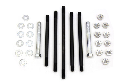 Cadmium Motor Case Bolt Kit Stock - V-Twin Mfg.