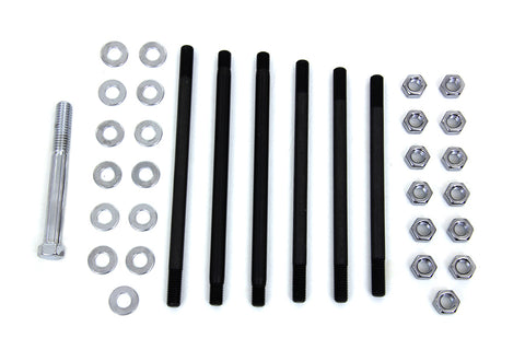 Chrome Stock Engine Case Bolt Kit - V-Twin Mfg.