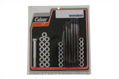 Cadmium Stock Engine Case Bolt Kit - V-Twin Mfg.