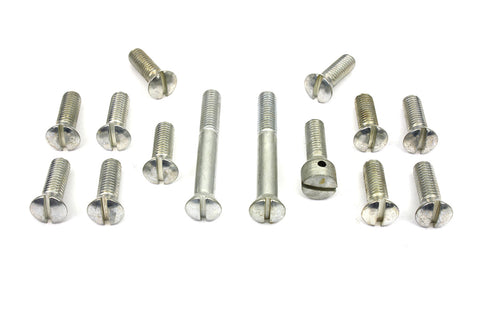 Cadmium Transmission Top Cover Screw Kit - V-Twin Mfg.