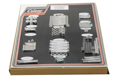 Stock Style Hardware Kit Cadmium - V-Twin Mfg.