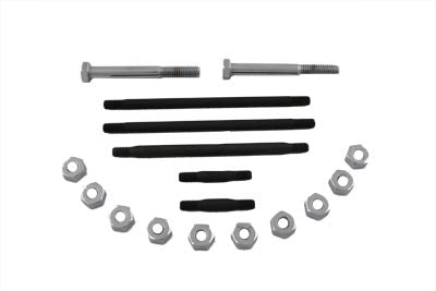 Engine Case Bolt Kit Chrome - V-Twin Mfg.