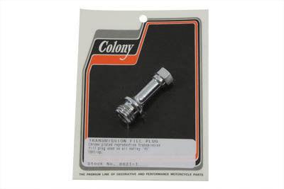 Transmission Fill Plug Chrome - V-Twin Mfg.