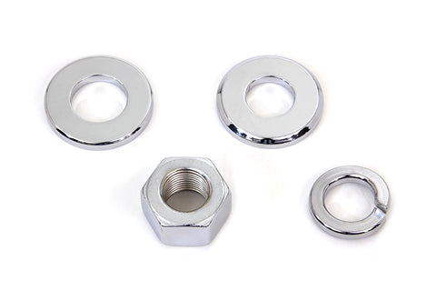 Chrome Rear Axle Nut Kit - V-Twin Mfg.