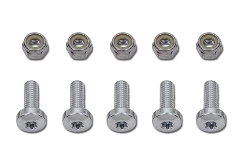 Chrome Front Brake Disc Bolt Kit - V-Twin Mfg.