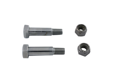 Driver Footpeg Dome Bolt and Nut Chrome - V-Twin Mfg.