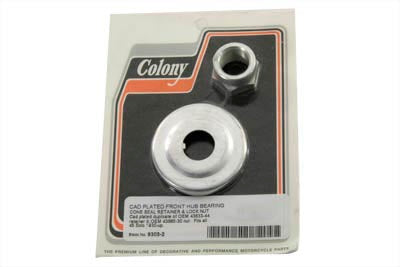 Front Cone Nut Kit Cadmium - V-Twin Mfg.