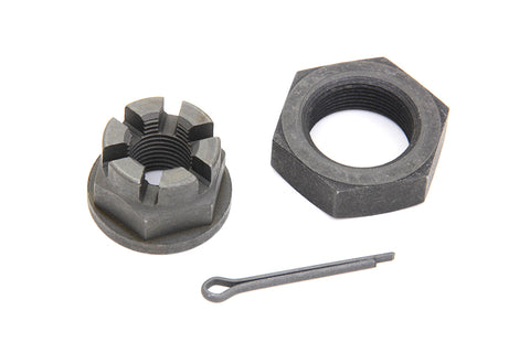 Front Axle Nut Kit Parkerized - V-Twin Mfg.