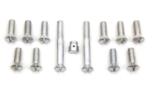 Transmission Top Cover Screw Kit Cadmium - V-Twin Mfg.