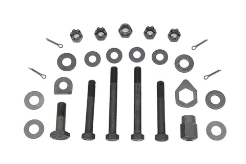 Motor Mount Kit Parkerized - V-Twin Mfg.