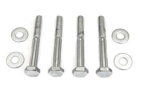 Transmission Top Cover Screw Kit Chrome - V-Twin Mfg.