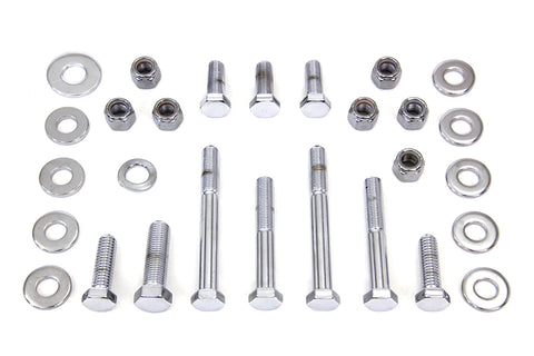 Upper and Lower Chrome Engine Bolts - V-Twin Mfg.