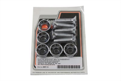 Sprocket Bolt, Nut and Washer Kit - V-Twin Mfg.