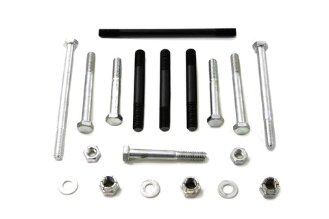 Engine Cast Kit Cadmium - V-Twin Mfg.