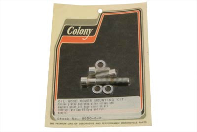 Oil Hose Cover Mount Kit - V-Twin Mfg.