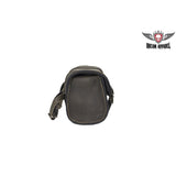 Brown Leather Motorcycle Tool Bag