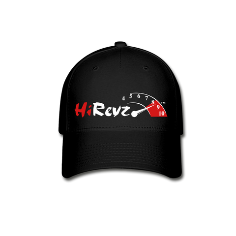 HiRevz Printed Logo Hat - black