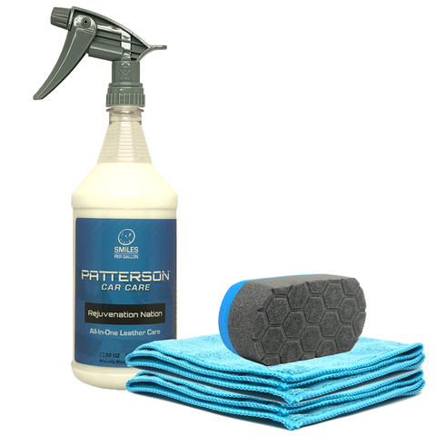 COMPLETE LEATHER CLEANER & CONDITIONER KIT - Patterson Car Care