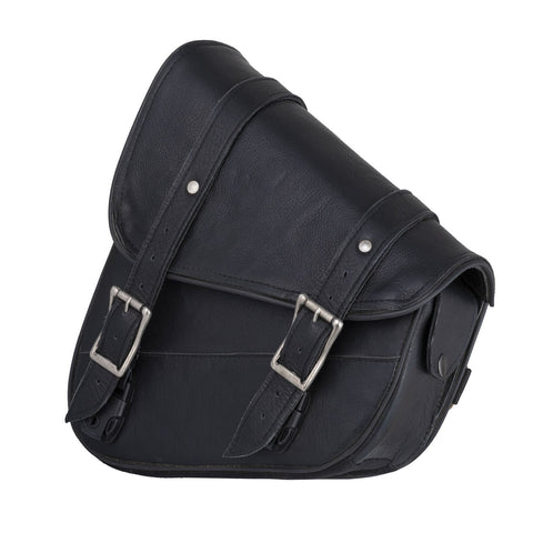 Leather Solo Swing Arm / Hardtail Bag Left Side