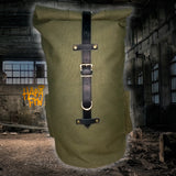 Sissy Bar Duffle Bag (Military Green) by R9Kustoms