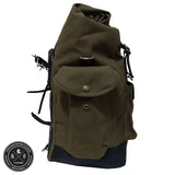 Rolltop Side Panniers (Military Green) by R9Kustoms