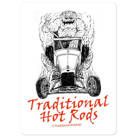 Traditional Hot Rod Stickers