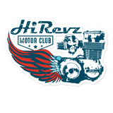 Retro HiRevz HRMC Engine Stickers