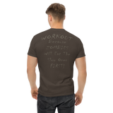 WORKOUT Because Zombies Men's Classic Tee