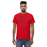 WORKOUT Because Zombies Men's Classic Tee