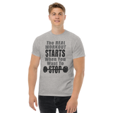 The Real Workout Men's Classic Tee