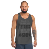 The Real Workout Unisex Tank Top