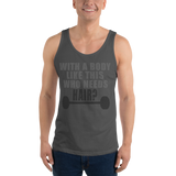 Who Needs Hair Tank Top