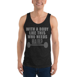 Who Needs Hair Tank Top