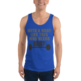 Who Needs Hair Tank Top