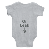 HiRevz Infant Bodysuit w/ Oil Leak on the Back