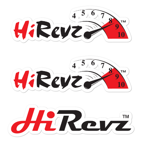 HiRevz Logos Both Stickers