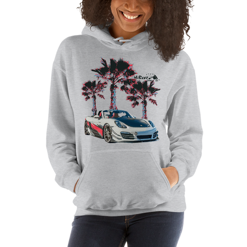 Boxster On The Beach Hooded Sweatshirt