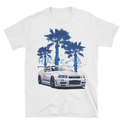 Godzilla on the Beach T-Shirt Front