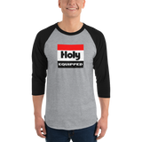HiRevz Classic Holy Equipped 3/4 sleeve raglan shirt