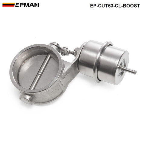 EPMAN -Boost Activated Exhaust Cutout / Dump 2.5" / 63MM CLOSED